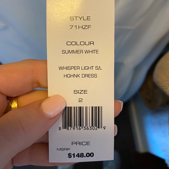 French connection white dress - Picture 3 of 3